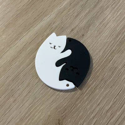 Móc Khóa Cặp Đôi Mèo - Quà Tặng Valentine Ý Nghĩa