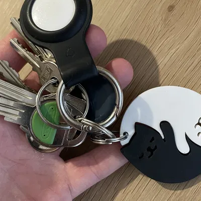 Móc Khóa Cặp Đôi Mèo - Quà Tặng Valentine Ý Nghĩa