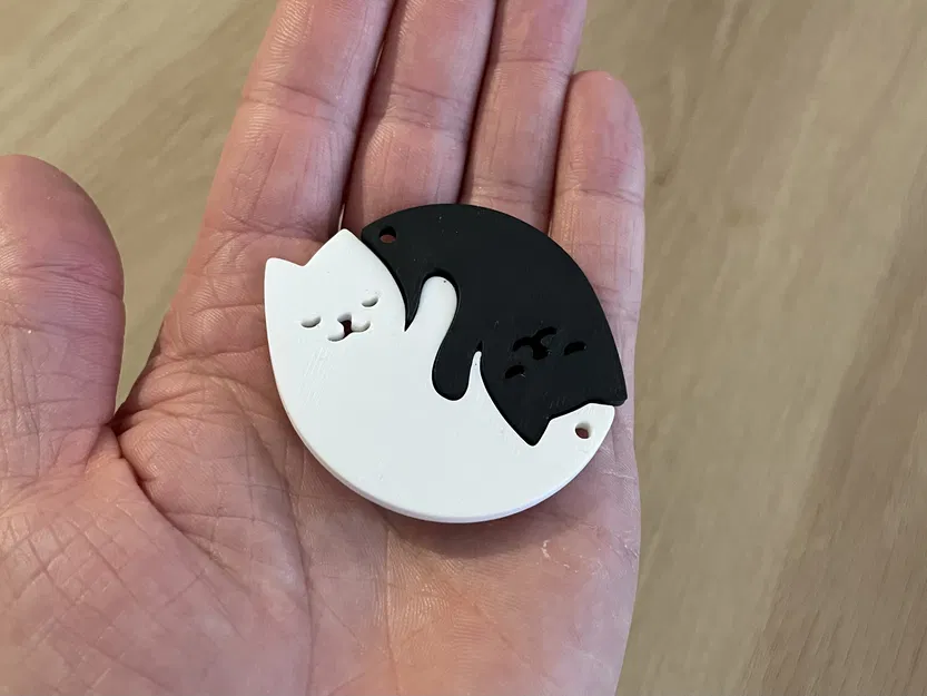 Móc Khóa Cặp Đôi Mèo - Quà Tặng Valentine Ý Nghĩa - Image 4