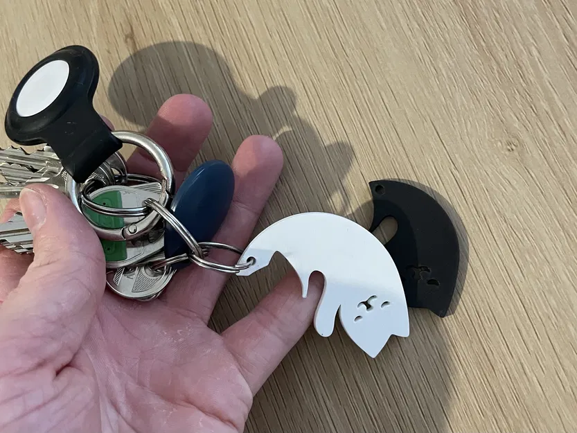 Móc Khóa Cặp Đôi Mèo - Quà Tặng Valentine Ý Nghĩa - Image 5