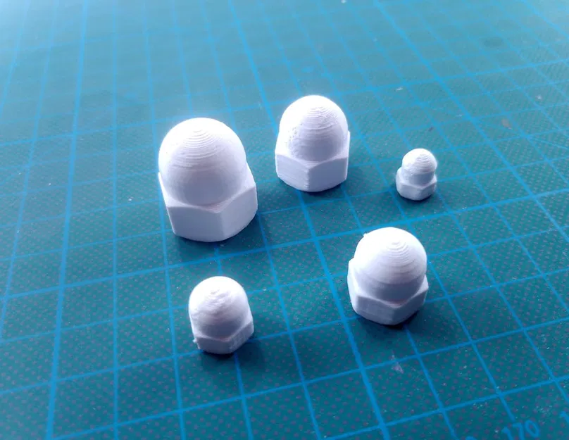 Chụp Đai Ốc Cap Nut ISO5017 3D - Đủ Size - Image 2