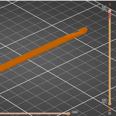 Kim móc len (Crochet Hook) 5 mm x 250 mm