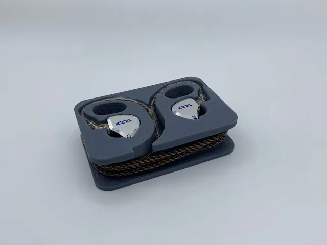 Hộp quấn dây tai nghe IEM CCA-C12 (Wrap Case) - Image 1