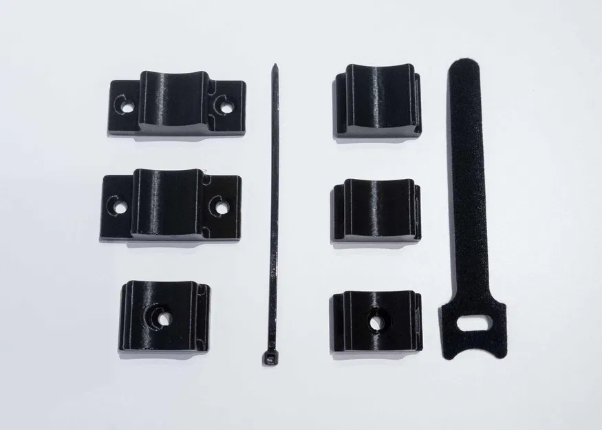 Bộ Kẹp Dây Cáp và Dây Velcro In 3D Tiện Lợi - Image 2