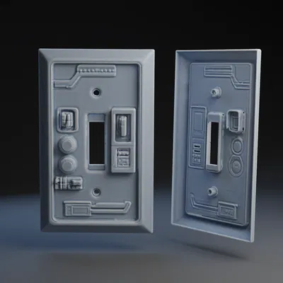 Ốp Công Tắc Star Wars Độc Đáo - Trang Trí Nhà Cửa