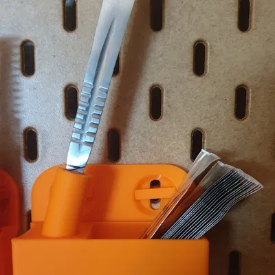 Kệ/Holder Skalpell May Nr. 4 cho Ikea Skadis (Skadis holder scalpel)