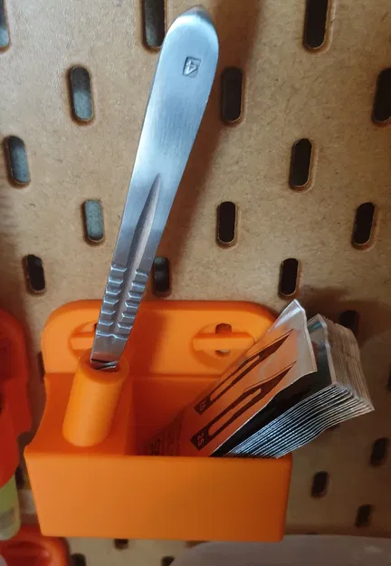 Kệ/Holder Skalpell May Nr. 4 cho Ikea Skadis (Skadis holder scalpel) - Image 2