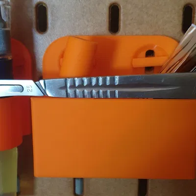 Kệ/Holder Skalpell May Nr. 4 cho Ikea Skadis (Skadis holder scalpel)