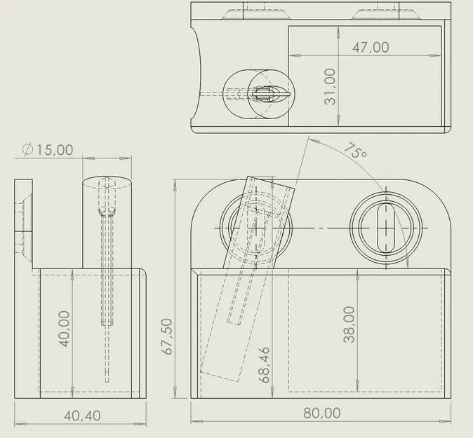 Kệ/Holder Skalpell May Nr. 4 cho Ikea Skadis (Skadis holder scalpel) - Image 6