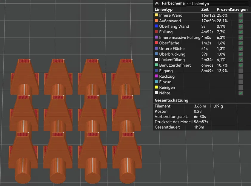 Chốt/giá đỡ kệ tủ ∅6 Einlegeboden Regalbodentraeger (cabinet shelf carrier) - Image 5