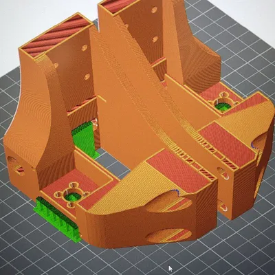 Chuyển đổi linear rail MGN12H trục Z cho Artillery X4 Pro - X4 Plus