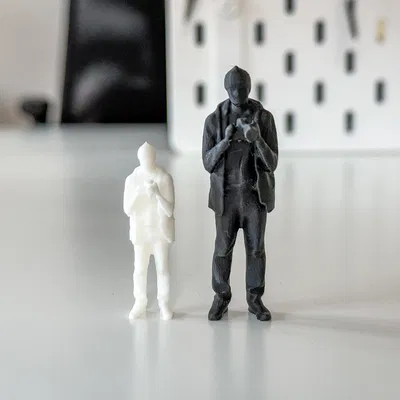 Nhiếp ảnh gia/khách du lịch mini cho diorama