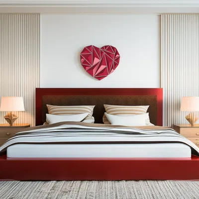 Trang trí treo tường hình trái tim (Heart wall art decoration)