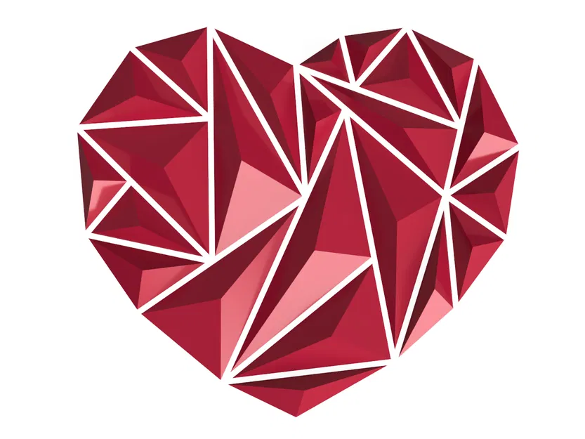 Trang trí treo tường hình trái tim (Heart wall art decoration) - Image 5