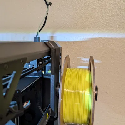 Giá đỡ cuộn sợi nhựa gắn hông máy K1 SE