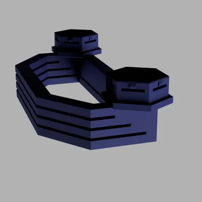 Kệ giữ build plate HSW (Honeycomb Storage Wall)