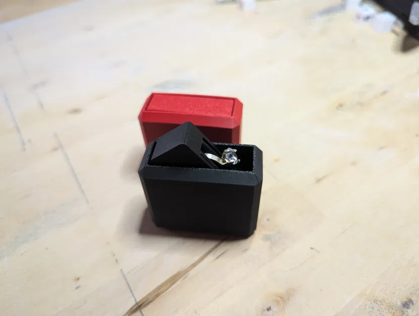 Hộp đựng nhẫn xoay (print in place) - Image 5