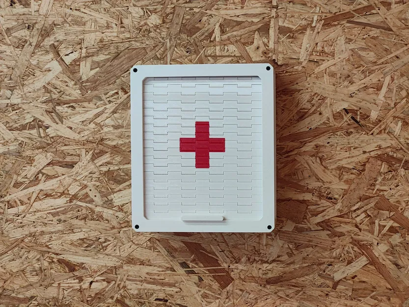 Hộp Đựng Y Tế Treo Tường Có Cửa Cuốn - Giải Pháp Sơ Cứu Tiện Lợi - Image 2