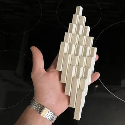 Khối Lập Phương Linh Hoạt 5x5 - Đồ Chơi Fidget In 3D Độc Đáo