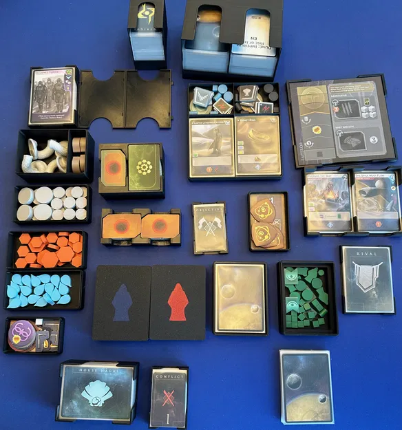 Insert Dune Imperium Uprising + Rise of Ix + Immortality (hỗ trợ sleeve) - Image 2