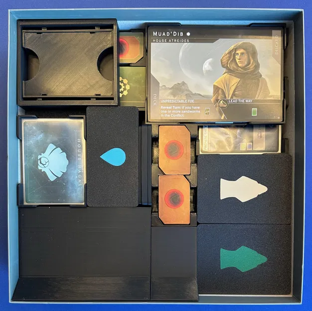 Insert Dune Imperium Uprising + Rise of Ix + Immortality (hỗ trợ sleeve) - Image 10