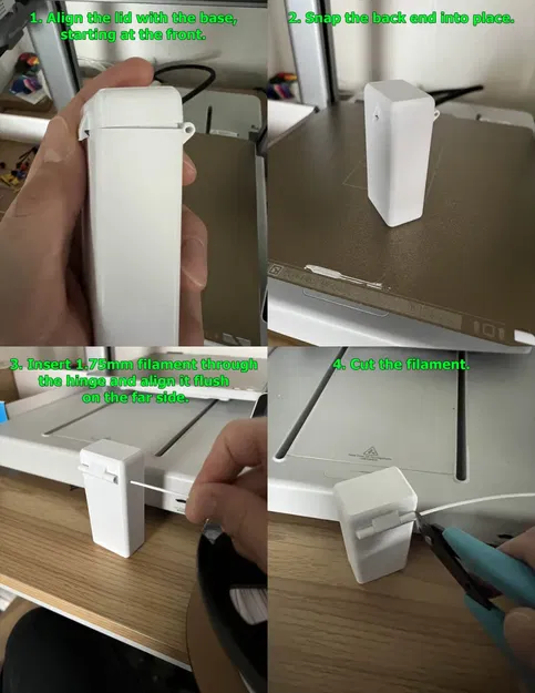 Hộp Đựng "King Size" Kèm Chỗ Cất Bật Lửa In 3D Tiện Lợi - Image 2