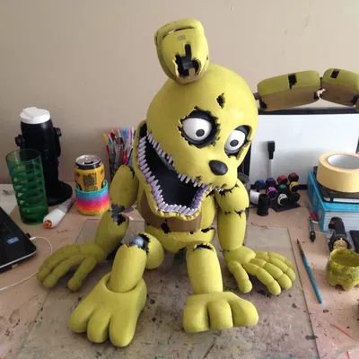 Mô Hình 3D Plushtrap FNAF - Tự Tay In Ấn Nhân Vật Game Kinh Dị