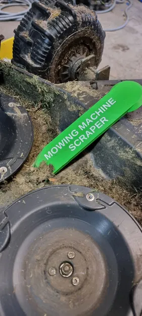 Dụng Cụ Cạo Vệ Sinh Máy Cắt Cỏ Robot Chuyên Dụng - Image 4