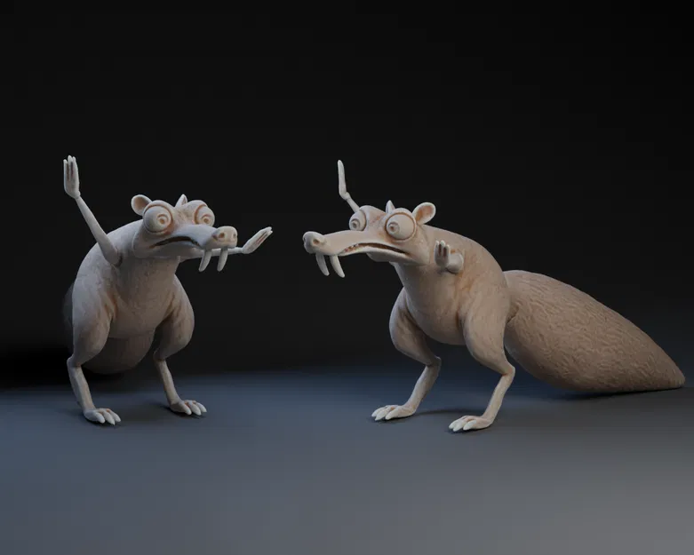 Scrat (Ice Age) – Sóc răng kiếm - Image 1