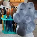 Giá đỡ cọ sơn lục giác (Hexagon Paintbrush Holder) - Thumbnail 2
