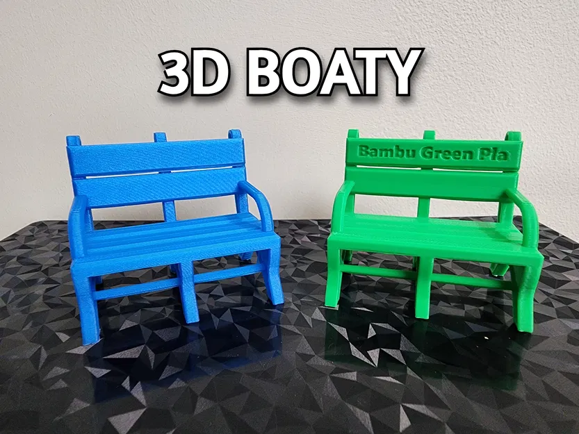 3D BOATY – Mẫu test bridging & overhang cho máy in 3D - Image 1