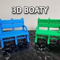 3D BOATY – Mẫu test bridging & overhang cho máy in 3D - Thumbnail 1