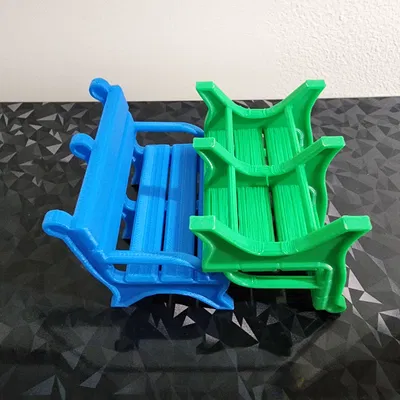 3D BOATY – Mẫu test bridging & overhang cho máy in 3D