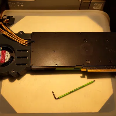 Ốp dẫn gió (radial fan shroud) cho NVIDIA Tesla P40