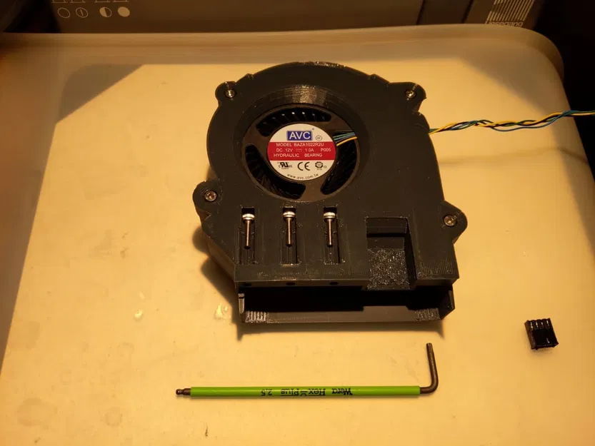 Ốp dẫn gió (radial fan shroud) cho NVIDIA Tesla P40 - Image 3