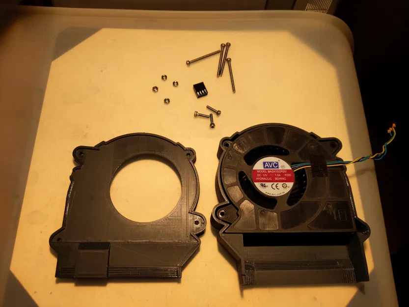 Ốp dẫn gió (radial fan shroud) cho NVIDIA Tesla P40 - Image 4