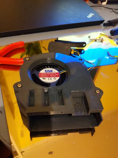 Ốp dẫn gió (radial fan shroud) cho NVIDIA Tesla P40 - Image 6