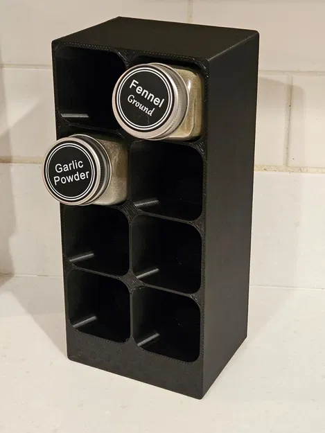 Kệ Đựng Gia Vị (Spice Rack) – Bản Remix Để Vừa Trong Tủ - Image 3