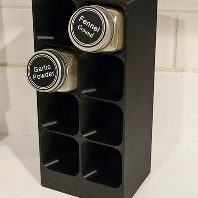 Kệ Đựng Gia Vị (Spice Rack) – Bản Remix Để Vừa Trong Tủ