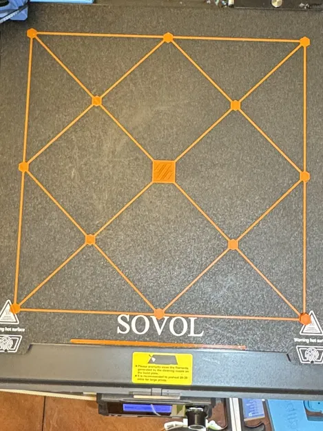 Bài test cân bàn 300x300 cho Voron 2.4 / Sovol SV08 (Bed Level Test) - Image 2