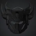 Mặt nạ Oni phong cách tương lai (Futuristic Oni Inspired Mask) - Thumbnail 2