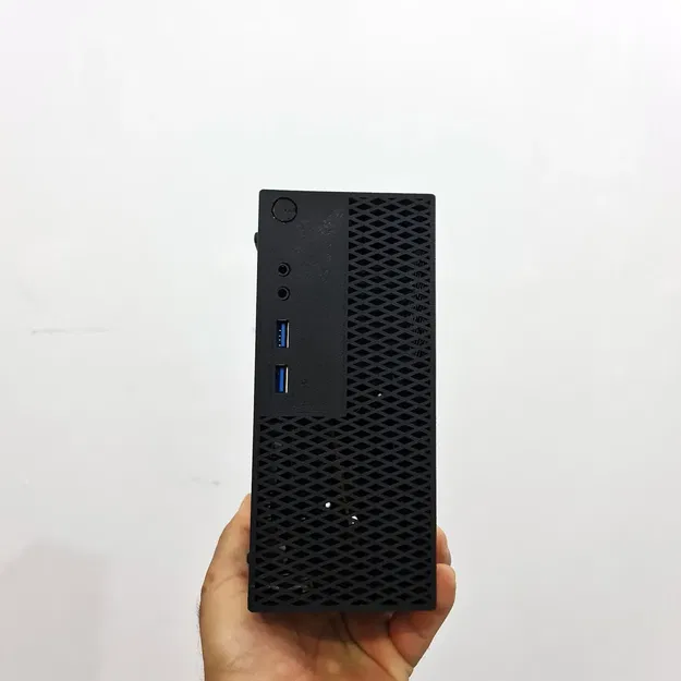 File 3D cho Dell Optiplex 3050 Micro: case, SSD cage & bracket M2 to PCIe x16 - Image 2