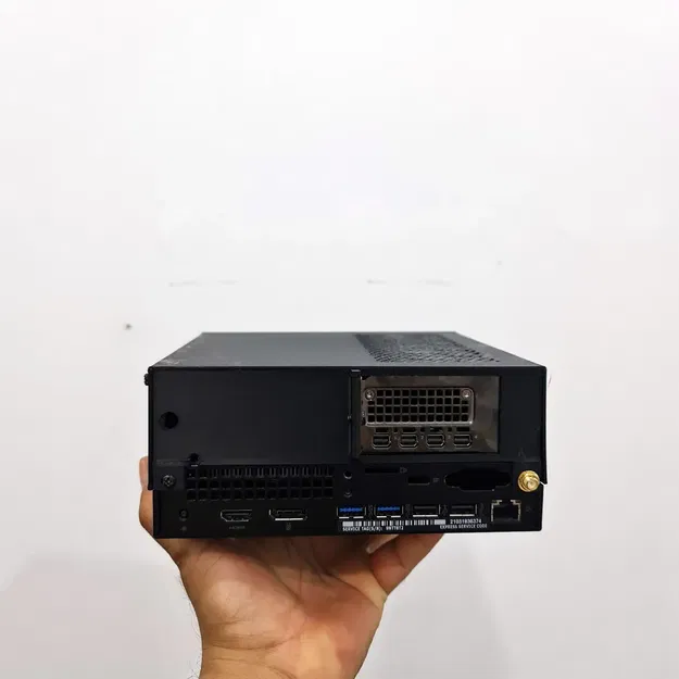 File 3D cho Dell Optiplex 3050 Micro: case, SSD cage & bracket M2 to PCIe x16 - Image 4