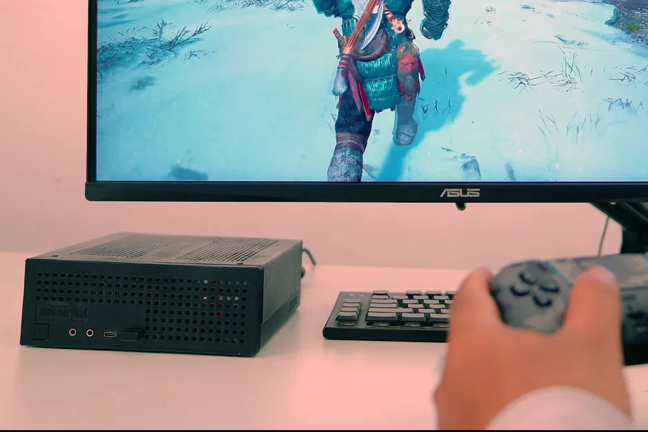 Nắp Trên & Mặt Trước Lenovo M920q cho MSI RTX 3050 LP 6G - Image 4