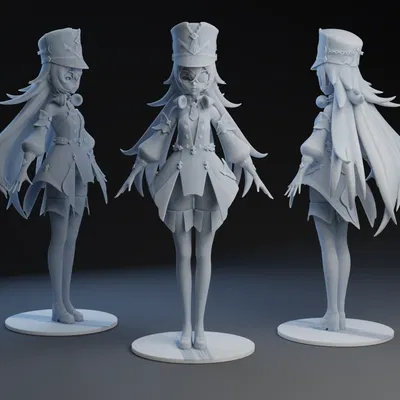 Mô Hình Chevreuse Genshin Impact In 3D