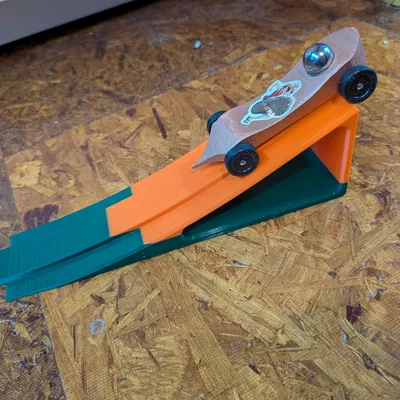 Ramp Test Xe Pinewood Derby (Pinewood Derby Test Ramp)