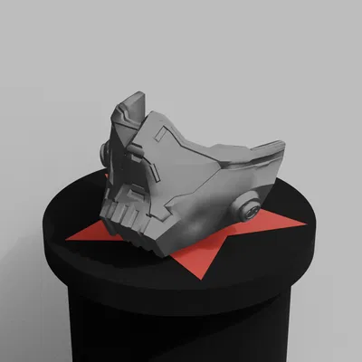 Mặt Nạ Winter Soldier Marvel Rivals - Mô Hình In 3D Độc Đáo