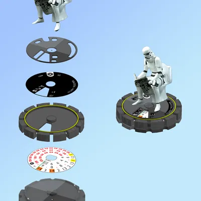 HeroClix Dial (Bệ dial tuỳ chỉnh)