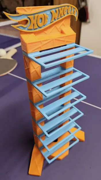 Kệ Trưng Bày Xe Hot Wheels 3D Đẹp Mắt - Image 1