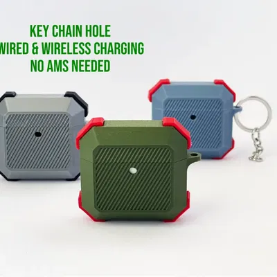 Ốp AirPods 4 siêu bền (wireless & wired)